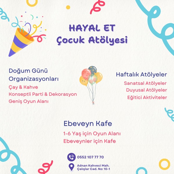 Hayal Et Çocuk Atölyesi 